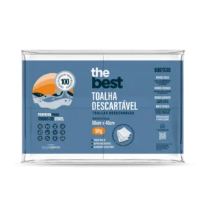 Toalha Descartável The Best 50x40cm | 50g | 100un