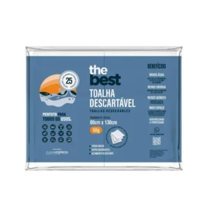 Toalha Descartável The Best 80x130cm | 50g | 25un