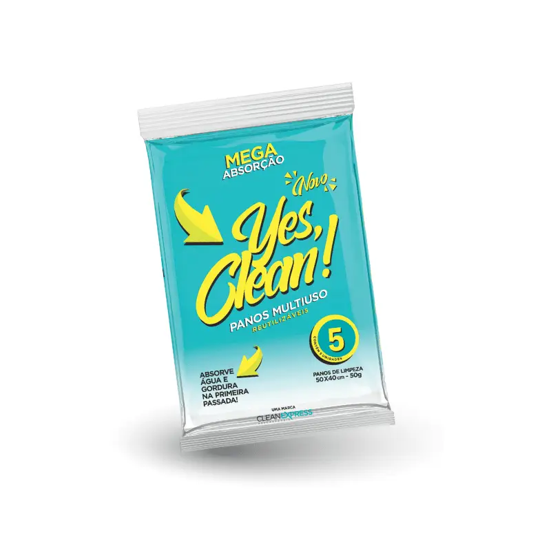 Pano Multiuso YES, CLEAN! | 50x40cm | 5un